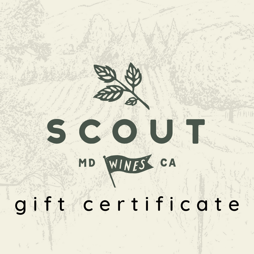 Scout Wines E-Gift Certificate